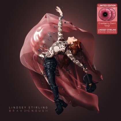 Lindsey Stirling - Brave Enough (Lindsey Stomp Music, 2023 Reissue, Cranberry Swirl Vinyl, 2 LPs)