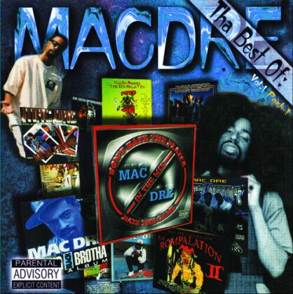 Mac Dre - Tha Best Of Mac Dre Vol. 1 - Part 1 (2022 Reissue, Thizz Ent., Gatefold, Limited Edition, Clear Vinyl, 2 LPs)