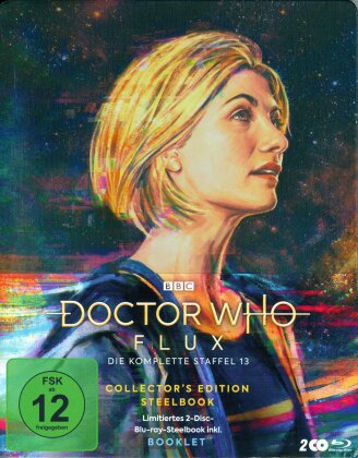 Doctor Who - Staffel 13: Flux (BBC, Collector's Edition, Limited Edition, Steelbook, 2 Blu-rays)