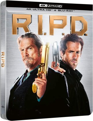 R.I.P.D. - Brigade fantôme (2013) (Édition Limitée, Steelbook, 4K Ultra HD + Blu-ray)