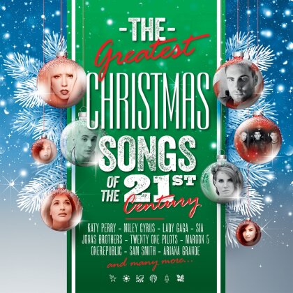 Greatest Christmas Songs Of 21st Century (Music On Vinyl, Limited Edition, Green & White Vinyl, 2 LPs)