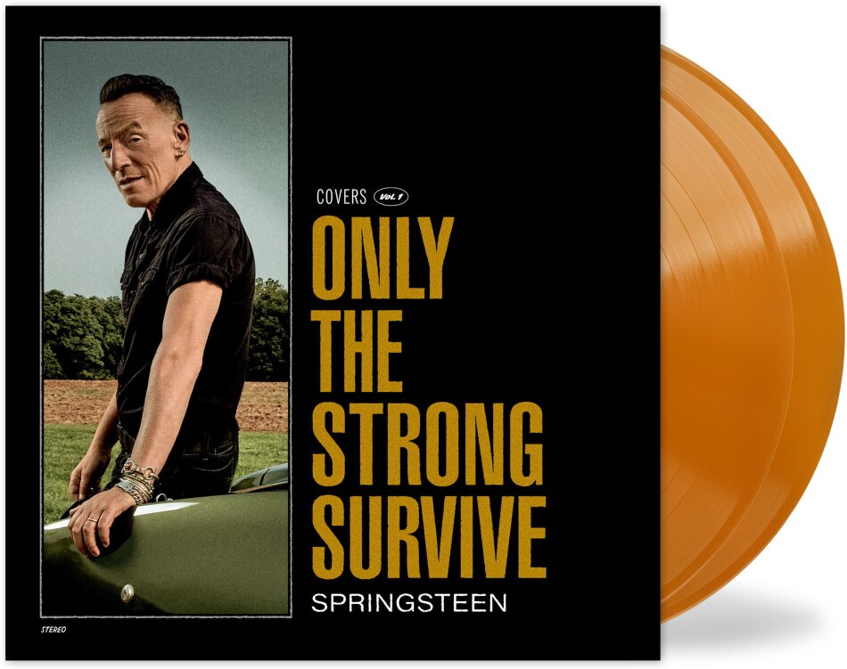 Bruce Springsteen - Only The Strong Survive (Etched D-Side, Limited Edition, translucent "Orbit" orange vinyl, 2 LPs)