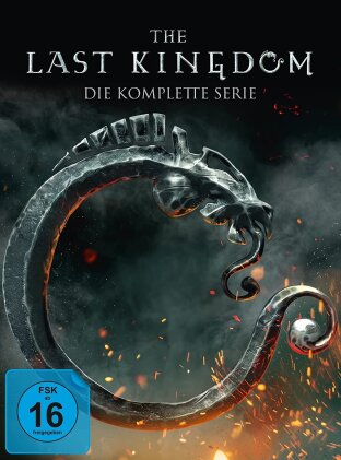 The Last Kingdom - Die komplette Serie - Staffel 1–5 (Digipack, Étui, 23 DVD)