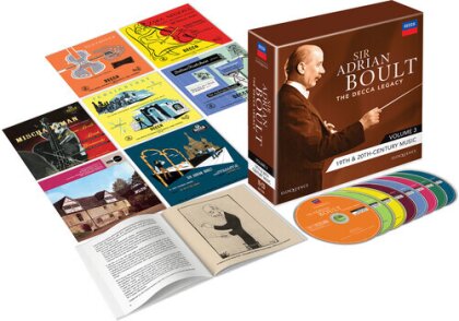 Sir Adrian Boult - Decca Legacy Vol. 3- 19th & 20th Century Music (16 CD)