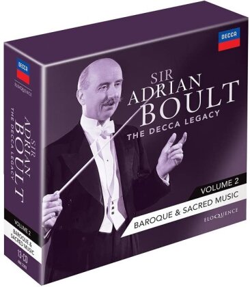 Sir Adrian Boult - Decca Legacy Vol. 2 - Baroque & Sacred Music (13 CDs)