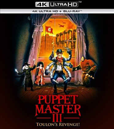 Puppet Master 3 - Toulon's Revenge! (1991) (Collector's Edition, 4K Ultra HD + Blu-ray)