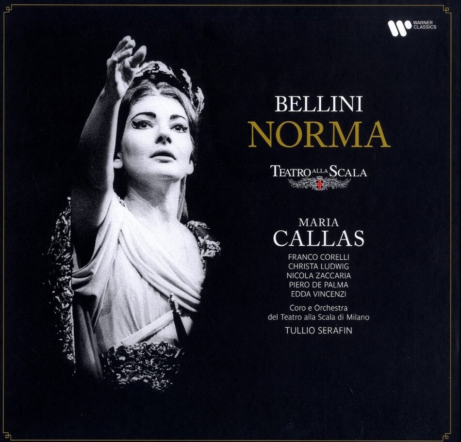 Maria Callas, Tullio Serafin, Vincenzo Bellini (1801-1835) & Teatro Alla Scala Milano - BeNorma - 1960 (Remastered, 4 LPs)