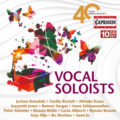 Jochen Kowalski, Peter Schreier, Cecilia Bartoli, Sumi Jo, Renato Bruson, … - 40Th Anniversary - Vocal Soloists (10 CDs)