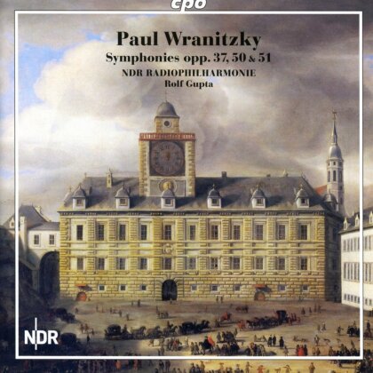 Ndr Radiophilaharmonie, Paul Wranitzky (1756-1808) & Rolf Gupta - Symphonies Opp. 37, 50 & 51