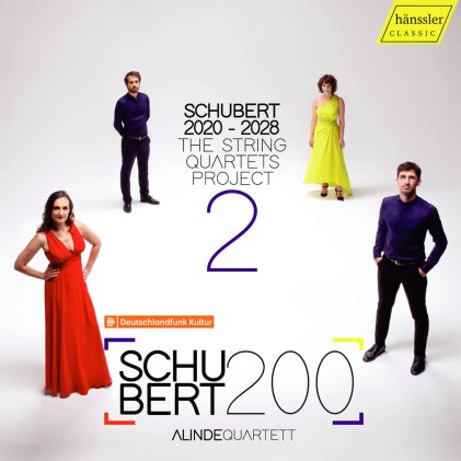 Alinde Quartett, Stefan Johannes Hanke & Franz Schubert (1797-1828) - String Quartets Project 2
