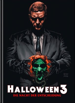 Halloween 3 - Die Nacht der Entscheidung (1982) (Cover D, Limited Edition, Mediabook, 4K Ultra HD + Blu-ray)