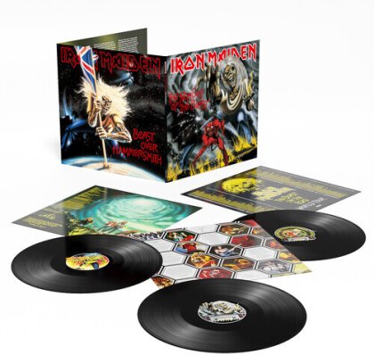 Iron Maiden - Number Of The Beast / Beast Over Hammersmith (Sanctuary Records, Gatefold, Deluxe Edition, 3 LPs)