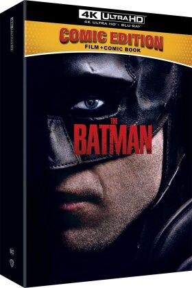 The Batman (2022) (Comic Edition, 4K Ultra HD + Blu-ray + Libro)