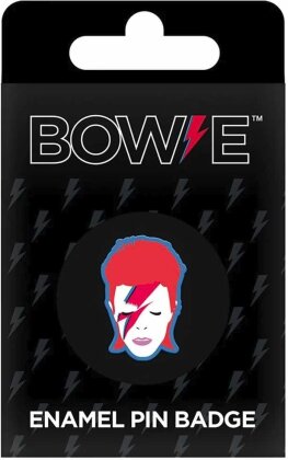 David Bowie: Aladdin Sane - Enamel Pin Badge