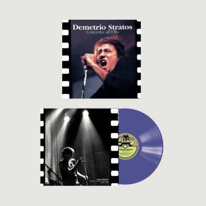 Demetrio Stratos - Concerto All'elfo (Live) (2022 Reissue, Blue Vinyl, LP)
