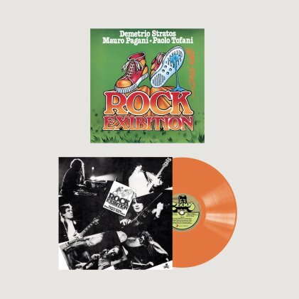 Demetrio Stratos, Mauro Pagani (PFM) & Paolo Tofani - Rock and Roll Exibition (2022 Reissue, Orange Vinyl, LP)