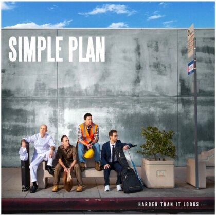 Simple Plan - Harder Than It Looks (Blue/White Vinyl, LP)