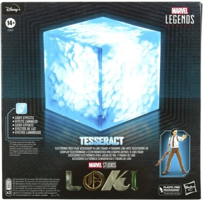 Réplique - Marvel - Tesseract électronique + figurine Loki 15cm - 1/1