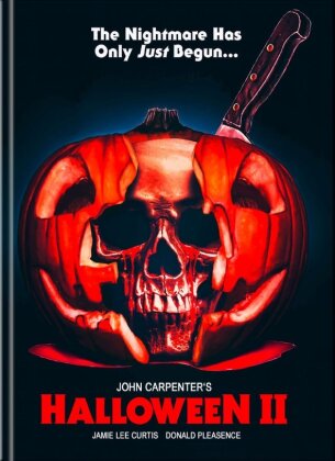 Halloween 2 (1981) (Cover B, Limited Edition, Mediabook, 4K Ultra HD + Blu-ray)