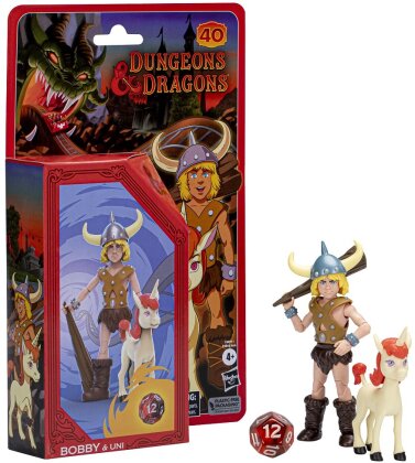 Figurine - Bobby & Uni - Dungeons & Dragon - 10 cm
