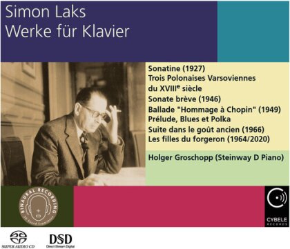 Simon Laks (1901-1983) & Holger Groschopp - Works For Piano