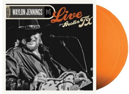 Waylon Jennings - Live From Austin, Tx '89 (2022 Reissue, New West Records, Colored, 2 LPs)