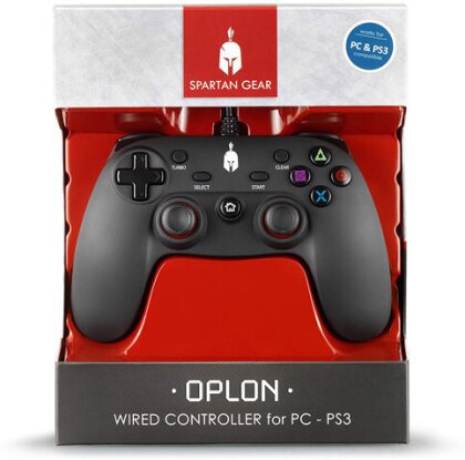 PS3 Controller Spartan Gear Oplon wired black