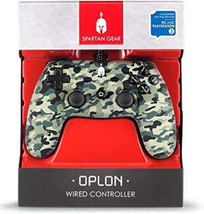 PS3 Controller Spartan Gear Oplon wired camo