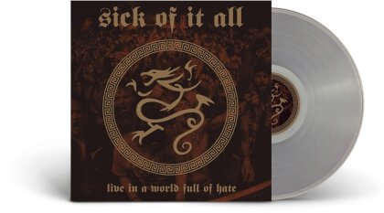 Sick Of It All - Live In A World Full Of Hate (2022 Reissue, Clear Vinyl, LP)