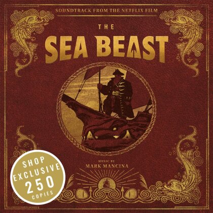 Mark Mancina - Sea Beast - OST (Music On Vinyl, Limited to 250 copies, Gold Marbled Vinyl, LP)