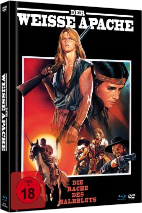 Der weisse Apache - Die Rache des Halbbluts (1986) (Édition Limitée, Mediabook, Uncut, Blu-ray + DVD)