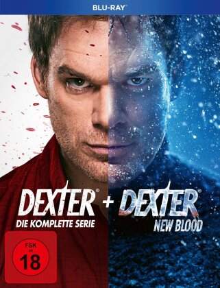 Dexter - Die komplette Serie + New Blood (39 Blu-ray)