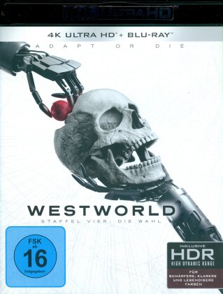 Westworld - Staffel 4: Die Wahl (3 4K Ultra HDs + 3 Blu-ray)