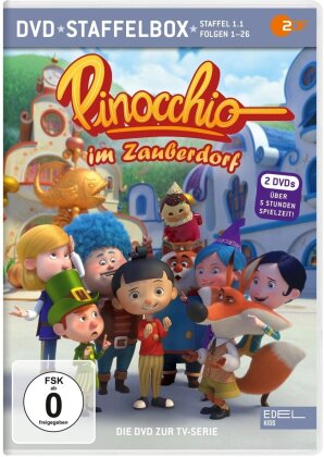 Pinocchio im Zauberdorf - Staffel 1.1 - Folgen 1-26 (2 DVDs)