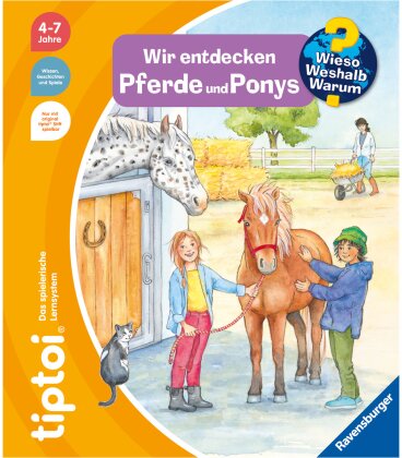 Tiptoi Buch Pferde und Ponys, d - Wieso? Weshalb? Warum?,