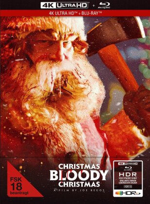 Christmas Bloody Christmas (2022) (Limited Edition, Mediabook, 4K Ultra HD + Blu-ray)