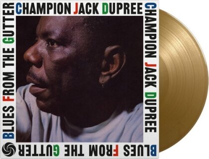 Champion Jack Dupree - Blues From The Gutter (2022 Reissue, Music On Vinyl, Limited to 1000 Copies, Gold Vinyl, LP)