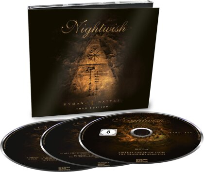 Nightwish - Human. :II: Nature. (2022 Reissue, Nuclear Blast, Tour Edition, 2 CD + Blu-ray)