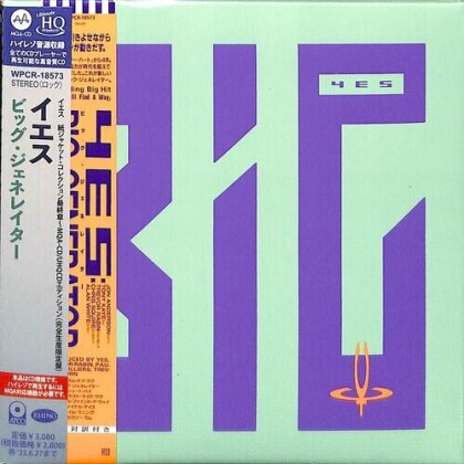 Yes - Big Generator (Japanese Mini-LP Sleeve, Master Quality Authenticated, Japan Edition)