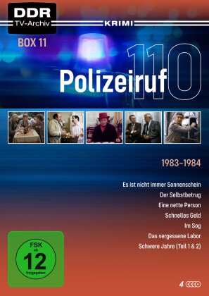 Polizeiruf 110 - Box 11: 1983-1984 (DDR TV-Archiv, 4 DVDs)