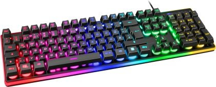 DELTACO RGB Gaming Keyboard - black