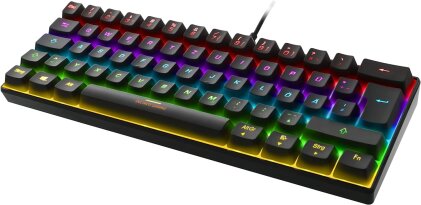 DELTACO RGB Tenkeyless Mechanical Gaming Keyboard - Black