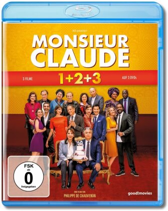 Monsieur Claude - 1+2+3 (3 Blu-rays)