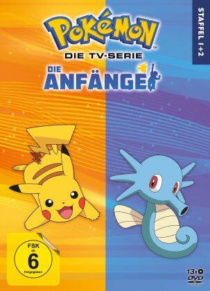 Pokémon - Die TV-Serie - Staffel 1 & 2 - Die Anfänge (13 DVDs)