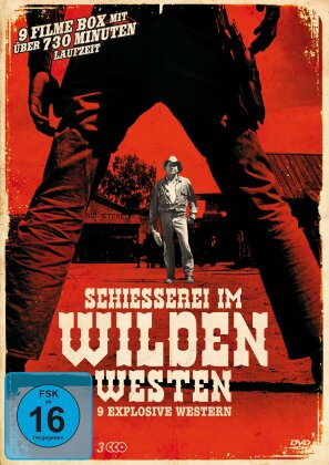 Schiesserei im Wilden Westen - 9 explosive Western (3 DVDs)