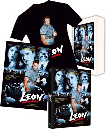 Leon (1990) (+ T-Shirt, + Poster, Limited Edition, Mediabook, 2 Blu-rays + 3 DVDs + CD)
