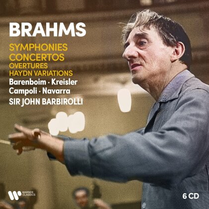 Johannes Brahms (1833-1897) & Sir John Barbirolli - Complete Symphonies & Concertos (6 CDs)