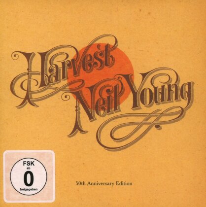 Neil Young - Harvest (2022 Reissue, Édition 50ème Anniversaire, 3 CD + 2 DVD)