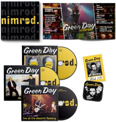 Green Day - Nimrod (2023 Reissue, 25th Anniversary Edition, 3 CDs)