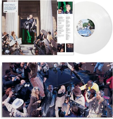 Robbie Williams - Life Thru A Lens (2022 Reissue, 25th Anniversary Edition, Limited Edition, Clear Vinyl, LP)